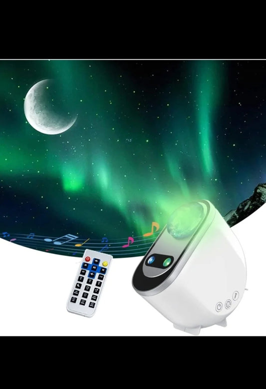Aurora Borealis Starlight Projectors LED Galaxy Star Atmosphere Galaxy Night Light Home Bedroom Sky Moon Lamp Room Decor Gift